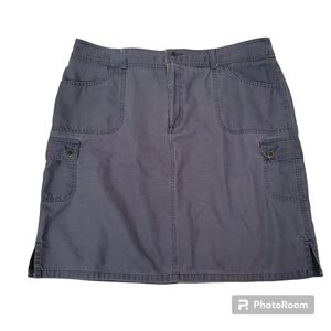 EDDIE BAUER Navy Blue Skirt